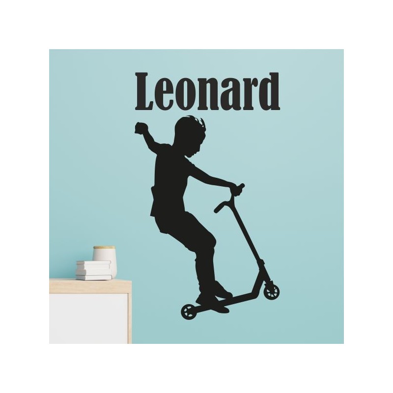 Wandaufkleber Wandtattoo Sport Fußball Kicker Spiel Kinder Kids Snowbord Skateboard Skater Stuntroller Roller BMX Basket Ball