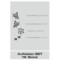 Aufkleber Glas Dekor Fenster Dusche Duschkabine Glas Tür Glastür Schaufenster Beschriftung Spa Wellness Meer Delphin Rose Wasser