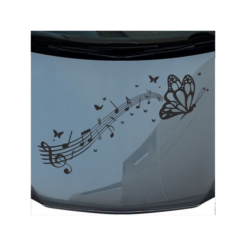 Aufkleber Auto Motorhaube Car Style Tuning Drache Tribal Dekor Rosen Blumen Schmetteringe Tattoo´s Fun Comic Flower Tiere