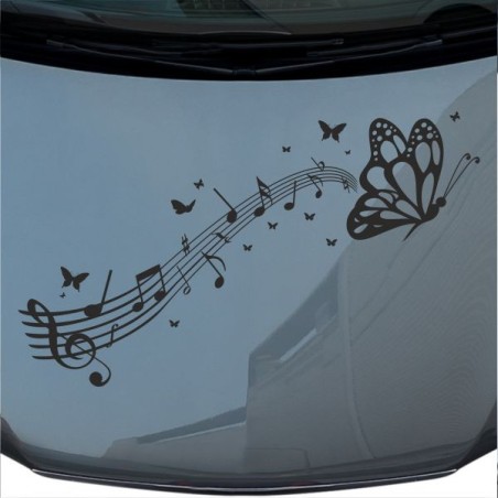 Aufkleber Auto Motorhaube Car Style Tuning Drache Tribal Dekor Rosen Blumen Schmetteringe Tattoo´s Fun Comic Flower Tiere