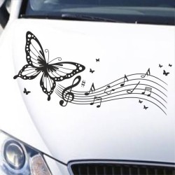 Aufkleber Auto Motorhaube Car Style Tuning Drache Tribal Dekor Rosen Blumen Schmetteringe Tattoo´s Fun Comic Flower Tiere