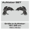 Aufkleber SET Auto Heckscheibe Car Tattoo Style La Familia Pferd Gecko Sprüche Power Blumen Ranke Fee Hexe Faultier Kolben