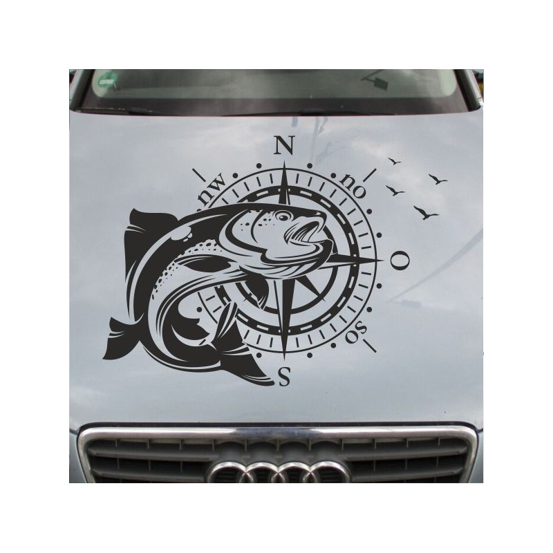 Aufkleber Auto Motorhaube Car Style Tuning Drache Tribal Dekor Rosen Blumen Schmetteringe Tattoo´s Fun Comic Flower Tiere