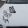 Aufkleber Auto Motorhaube Car Style Tuning Drache Tribal Dekor Rosen Blumen Schmetteringe Tattoo´s Fun Comic Flower Tiere
