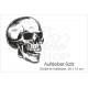 Aufkleber SET Bones Totenkopf Smile Skull Car Style Tattoo Seitenaufkleber