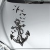 Aufkleber Auto Motorhaube Car Style Tuning Drache Tribal Dekor Rosen Blumen Schmetteringe Tattoo´s Fun Comic Flower Tiere