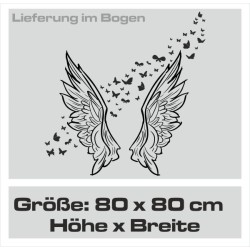 Aufkleber Auto Motorhaube Car Style Tuning Drache Tribal Dekor Rosen Blumen Schmetteringe Tattoo´s Fun Comic Flower Tiere