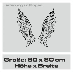 Aufkleber Auto Motorhaube Car Style Tuning Drache Tribal Dekor Rosen Blumen Schmetteringe Tattoo´s Fun Comic Flower Tiere