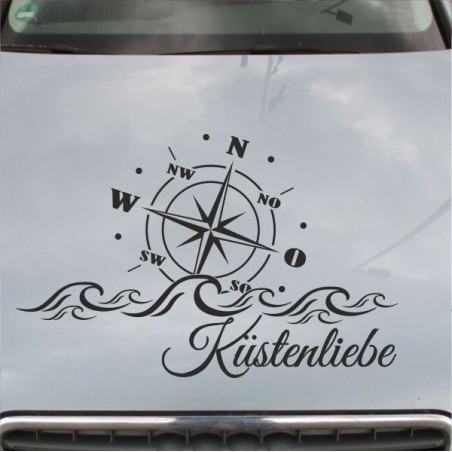 Aufkleber Auto Motorhaube Car Style Tuning Drache Tribal Dekor Rosen Blumen Schmetteringe Tattoo´s Fun Comic Flower Tiere