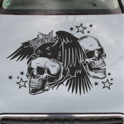 Aufkleber Auto Motorhaube Car Style Tuning Drache Tribal Dekor Rosen Blumen Schmetteringe Tattoo´s Fun Comic Flower Tiere