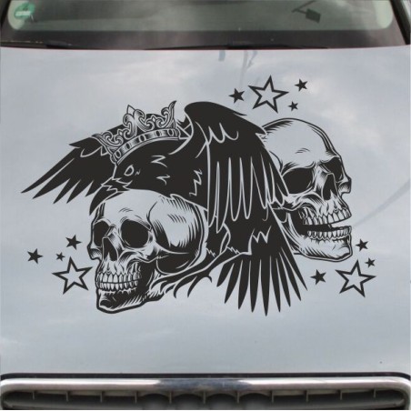 Aufkleber Auto Motorhaube Car Style Tuning Drache Tribal Dekor Rosen Blumen Schmetteringe Tattoo´s Fun Comic Flower Tiere