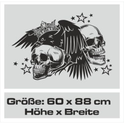 Aufkleber Auto Motorhaube Car Style Tuning Drache Tribal Dekor Rosen Blumen Schmetteringe Tattoo´s Fun Comic Flower Tiere