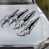 Aufkleber Auto Motorhaube Car Style Tuning Drache Tribal Dekor Rosen Blumen Schmetteringe Tattoo´s Fun Comic Flower Tiere