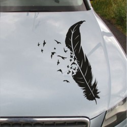 Aufkleber Auto Motorhaube Car Style Tuning Drache Tribal Dekor Rosen Blumen Schmetteringe Tattoo´s Fun Comic Flower Tiere