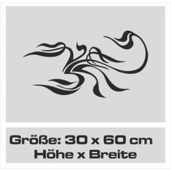 Aufkleber Auto Motorhaube Car Style Tuning Drache Tribal Dekor Rosen Blumen Schmetteringe Tattoo´s Fun Comic Flower Tiere