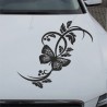 Aufkleber Auto Motorhaube Car Style Tuning Drache Tribal Dekor Rosen Blumen Schmetteringe Tattoo´s Fun Comic Flower Tiere