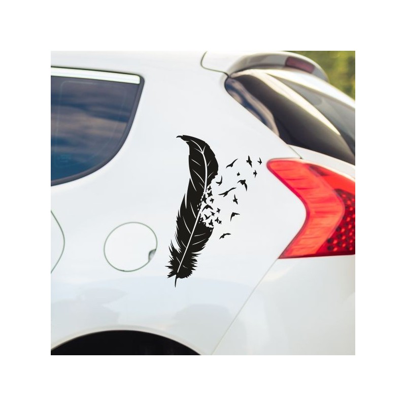 Aufkleber SET Auto Heckscheibe Car Tattoo Style La Familia Pferd Gecko Sprüche Power Blumen Ranke Fee Hexe Faultier Kolben