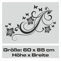 Aufkleber Auto Motorhaube Car Style Tuning Drache Tribal Dekor Rosen Blumen Schmetteringe Tattoo´s Fun Comic Flower Tiere