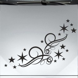 Aufkleber Auto Motorhaube Car Style Tuning Drache Tribal Dekor Rosen Blumen Schmetteringe Tattoo´s Fun Comic Flower Tiere