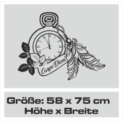 Aufkleber Auto Motorhaube Car Style Tuning Drache Tribal Dekor Rosen Blumen Schmetteringe Tattoo´s Fun Comic Flower Tiere