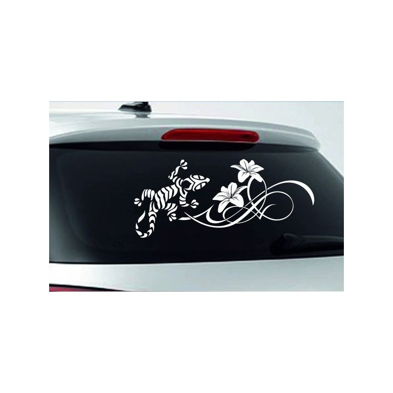Aufkleber Auto Heckscheibe Car Tattoo Style La Familia Pferd Pferde Gecko Sprüche Power Blumen Ranke Fee Hexe Faultier Kolben