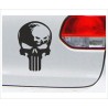 Punisher Aufkleber Auto SET 2 Stück Totenkopf Schädel Böse Death Skull TOT