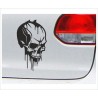 Punisher Aufkleber Auto SET 2 Stück Totenkopf Schädel Böse Death Skull TOT
