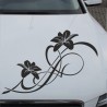 Aufkleber Auto Motorhaube Car Style Tuning Drache Tribal Dekor Rosen Blumen Schmetteringe Tattoo´s Fun Comic Flower Tiere