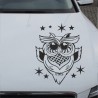 Aufkleber Auto Motorhaube Car Style Tuning Drache Tribal Dekor Rosen Blumen Schmetteringe Tattoo´s Fun Comic Flower Tiere