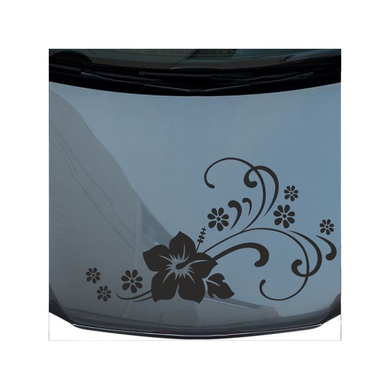 Aufkleber Auto Motorhaube Car Style Tuning Drache Tribal Dekor Rosen Blumen Schmetteringe Tattoo´s Fun Comic Flower Tiere