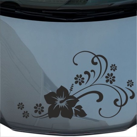 Aufkleber Auto Motorhaube Car Style Tuning Drache Tribal Dekor Rosen Blumen Schmetteringe Tattoo´s Fun Comic Flower Tiere