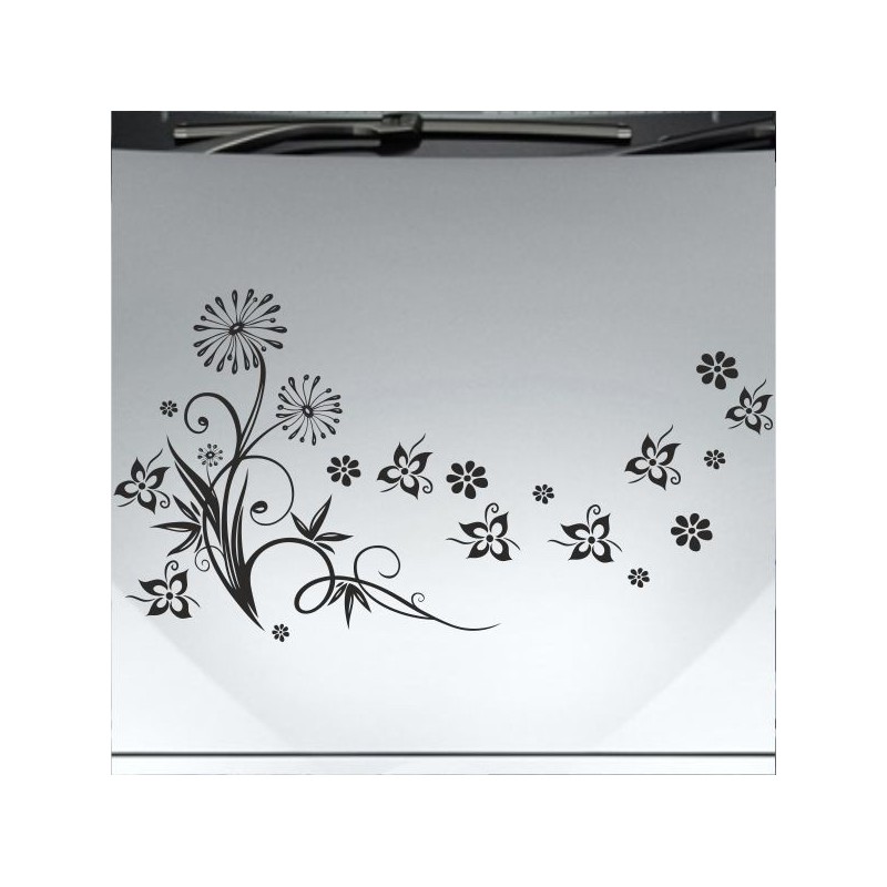 Aufkleber Auto Motorhaube Car Style Tuning Drache Tribal Dekor Rosen Blumen Schmetteringe Tattoo´s Fun Comic Flower Tiere