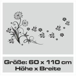 Aufkleber Auto Motorhaube Car Style Tuning Drache Tribal Dekor Rosen Blumen Schmetteringe Tattoo´s Fun Comic Flower Tiere