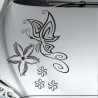 Aufkleber Auto Motorhaube Car Style Tuning Drache Tribal Dekor Rosen Blumen Schmetteringe Tattoo´s Fun Comic Flower Tiere