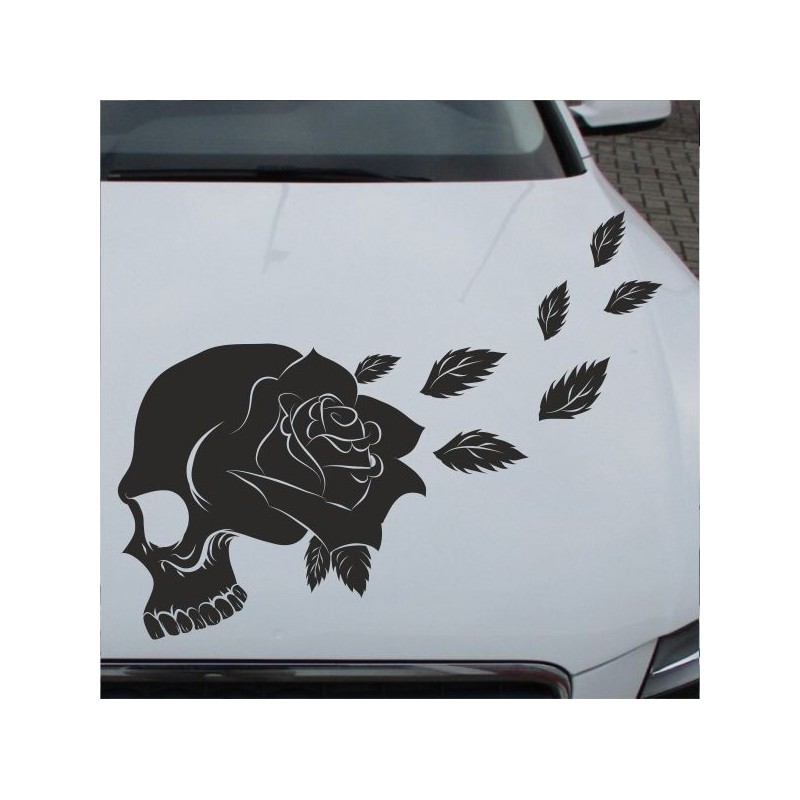 Aufkleber Auto Motorhaube Car Style Tuning Drache Tribal Dekor Rosen Blumen Schmetteringe Tattoo´s Fun Comic Flower Tiere
