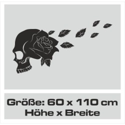 Aufkleber Auto Motorhaube Car Style Tuning Drache Tribal Dekor Rosen Blumen Schmetteringe Tattoo´s Fun Comic Flower Tiere