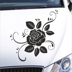Aufkleber Auto Motorhaube Car Style Tuning Drache Tribal Dekor Rosen Blumen Schmetteringe Tattoo´s Fun Comic Flower Tiere