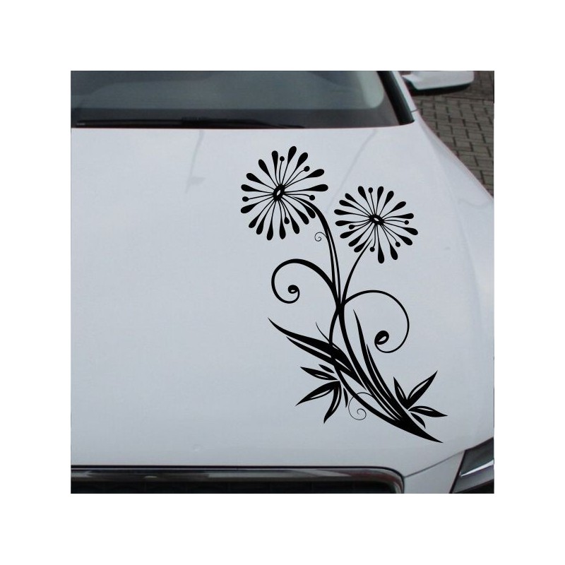 Aufkleber Auto Motorhaube Car Style Tuning Drache Tribal Dekor Rosen Blumen Schmetteringe Tattoo´s Fun Comic Flower Tiere