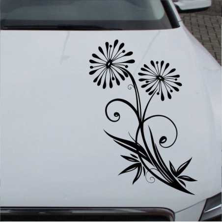 Aufkleber Auto Motorhaube Car Style Tuning Drache Tribal Dekor Rosen Blumen Schmetteringe Tattoo´s Fun Comic Flower Tiere