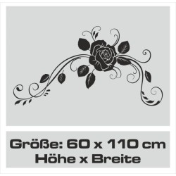 Aufkleber Auto Motorhaube Car Style Tuning Drache Tribal Dekor Rosen Blumen Schmetteringe Tattoo´s Fun Comic Flower Tiere