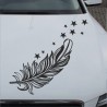 Aufkleber Auto Motorhaube Car Style Tuning Drache Tribal Dekor Rosen Blumen Schmetteringe Tattoo´s Fun Comic Flower Tiere