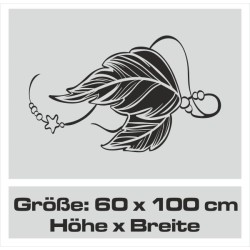 Aufkleber Auto Motorhaube Car Style Tuning Drache Tribal Dekor Rosen Blumen Schmetteringe Tattoo´s Fun Comic Flower Tiere