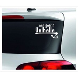 Walhalla see you in valhalla Axt Wikinger Viking Aufkleber Auto Car Stye Tattoo Heckscheibe Lack & Glas
