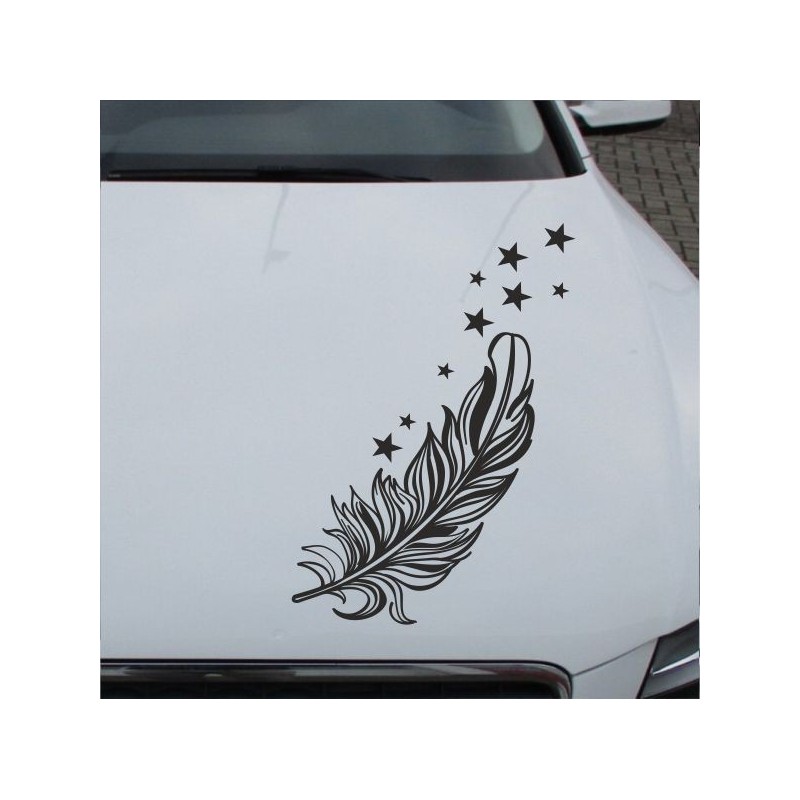 Aufkleber Auto Motorhaube Car Style Tuning Drache Tribal Dekor Rosen Blumen Schmetteringe Tattoo´s Fun Comic Flower Tiere
