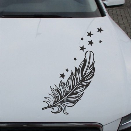 Aufkleber Auto Motorhaube Car Style Tuning Drache Tribal Dekor Rosen Blumen Schmetteringe Tattoo´s Fun Comic Flower Tiere