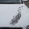 Aufkleber Auto Motorhaube Car Style Tuning Drache Tribal Dekor Rosen Blumen Schmetteringe Tattoo´s Fun Comic Flower Tiere