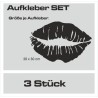 Aufkleber SET Auto Heckscheibe Car Tattoo Style La Familia Pferd Gecko Sprüche Power Blumen Ranke Fee Hexe Faultier Kolben