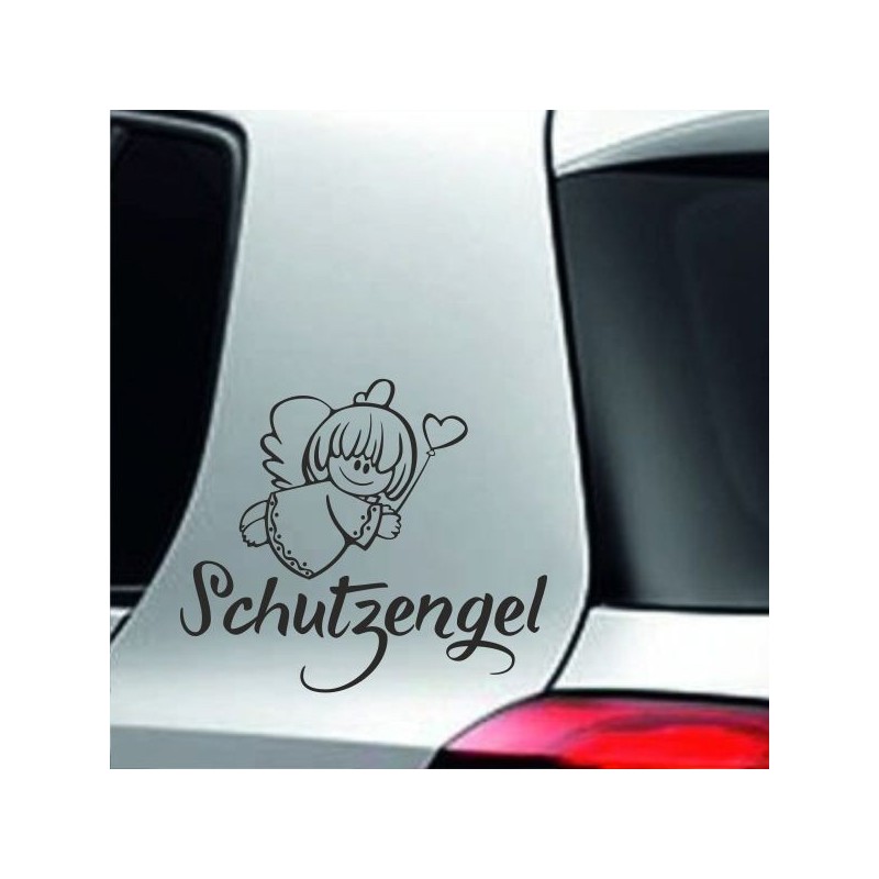 Aufkleber SET Auto Heckscheibe Car Tattoo Style La Familia Pferd Gecko Sprüche Power Blumen Ranke Fee Hexe Faultier Kolben