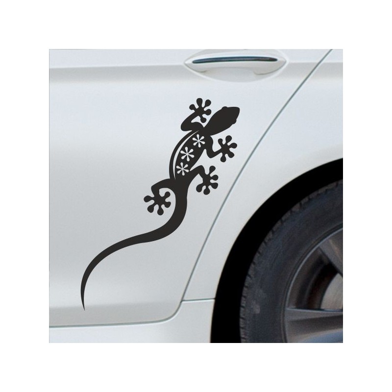 Aufkleber SET Auto Heckscheibe Car Tattoo Style La Familia Pferd Gecko Sprüche Power Blumen Ranke Fee Hexe Faultier Kolben