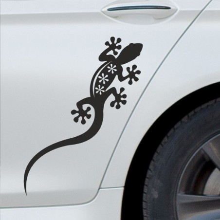 Aufkleber SET Auto Heckscheibe Car Tattoo Style La Familia Pferd Gecko Sprüche Power Blumen Ranke Fee Hexe Faultier Kolben